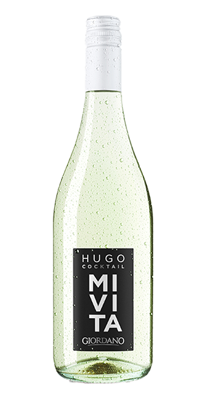 Mivita Hugo Cocktail - Gearomatiseerde Wijnhoudende Drank - 8,50% Vol, 0.75LIT