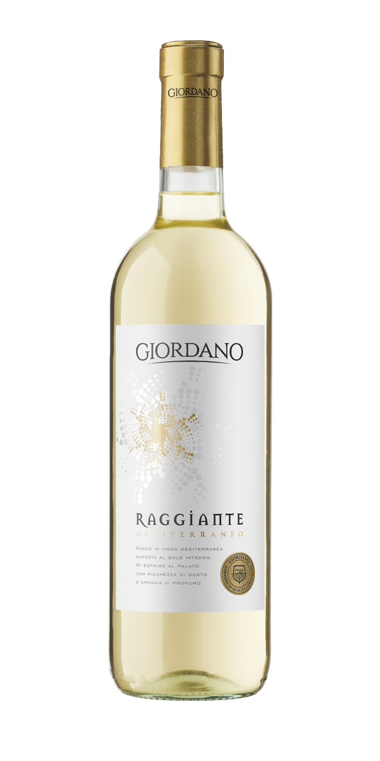 Raggiante Bianco - Droge Witte Wijn - 11,5% Vol, 0.75LIT