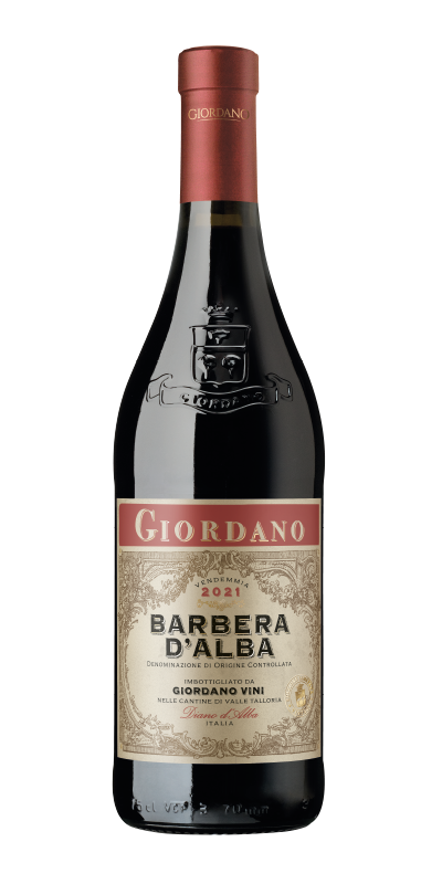 Barbera D'alba Doc - Dry Rode Wijn - 14% Vol, 0.75LIT