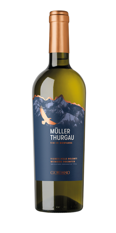 Müller Thurgau Vigneti Delle Dolomiti Igt - Droge Witte Wijn - 12% Vol, 0.75LIT