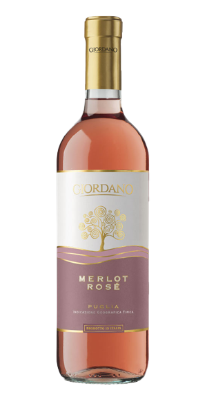 Merlot Rosato Puglia Igt - Droge Rosé - 11,5% Vol, 0.75LIT