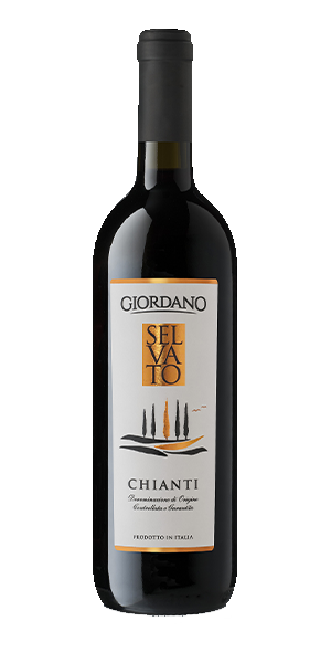 Selvato Chianti Docg - Droge Rode Wijn - 12,5% Vol, 0.75LIT