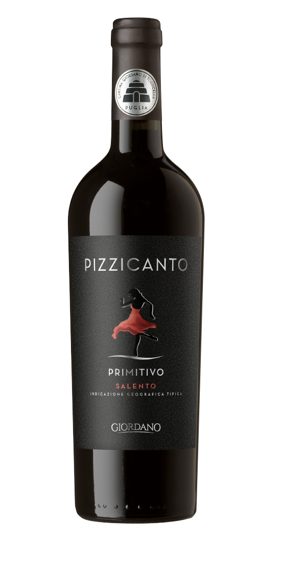 Pizzicanto Primitivo Salento Igt - Droge Rode Wijn - 14% Vol, 0.75LIT