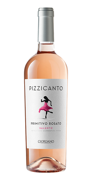 Pizzicanto Primitivo Salento Rosato Igt - Droge Rosé - 12% Vol, 0.75LIT