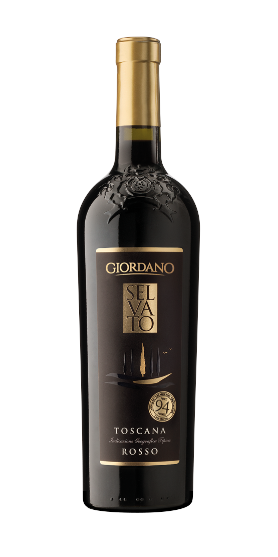 "selvato" Toscana Igt Rosso - Gerijpt Rode Wijn - 13% Vol, 0.75LIT