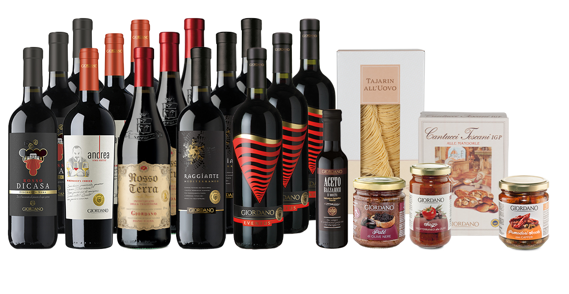 Pranzo Della Tradizione - 15 Flessen + 6 Delicatessen - 5% - 6% - 7,5% Vol, 0.00