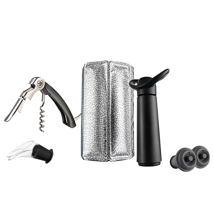 Set Vino 6 Pezzi Vacu Vin -  - 5% - 6% - 7,5% Vol, 0.00