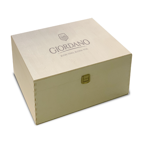 Scatola Compensato Logo Giordano -  - 5% - 6% - 7,5% Vol, 0.00