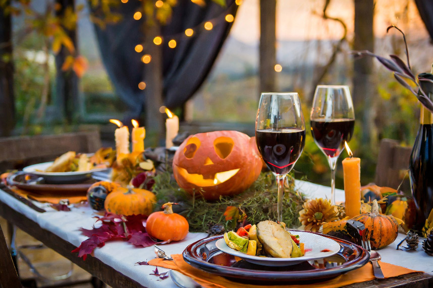 Griezelig Halloween-diner: proost met deze